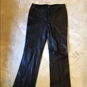 🌷BCBG LEATHER PANTS NWT SIZE 6